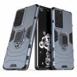 Защитный чехол Deexe Hybrid Case для Samsung Galaxy S21 Ultra - Dark Blue (229001DB)