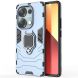 Захисний чохол Deexe Hybrid Case для Xiaomi Redmi Note 14S - Blue (375941L). Фото 3 з 6