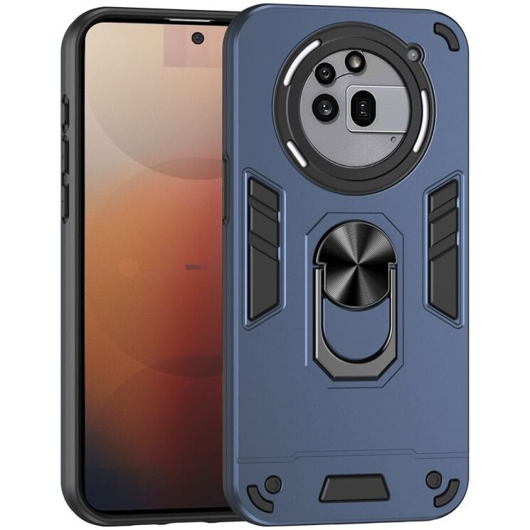 Защитный чехол Deexe Hybrid Shell для Nothing Phone (3a) Pro - Blue: фото 1 из 7