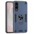 Защитный чехол Deexe Hybrid Shell для Samsung Galaxy S25 Edge (S937) - Blue: фото 1 из 7