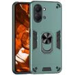 Защитный чехол Deexe Hybrid Shell для TECNO Spark Go 3 - Green (408111G)