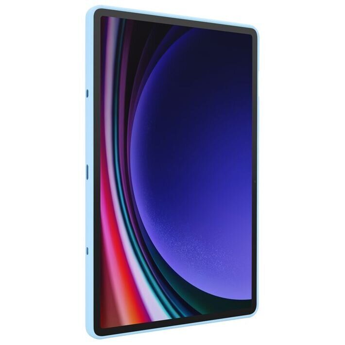 Захисний чохол Deexe Kick Shell для Samsung Galaxy Tab S9 (X710/716) / S9 FE (X510/516) - Baby Blue: фото 3 з 10