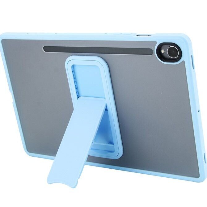 Захисний чохол Deexe Kick Shell для Samsung Galaxy Tab S9 (X710/716) / S9 FE (X510/516) - Baby Blue: фото 2 з 10
