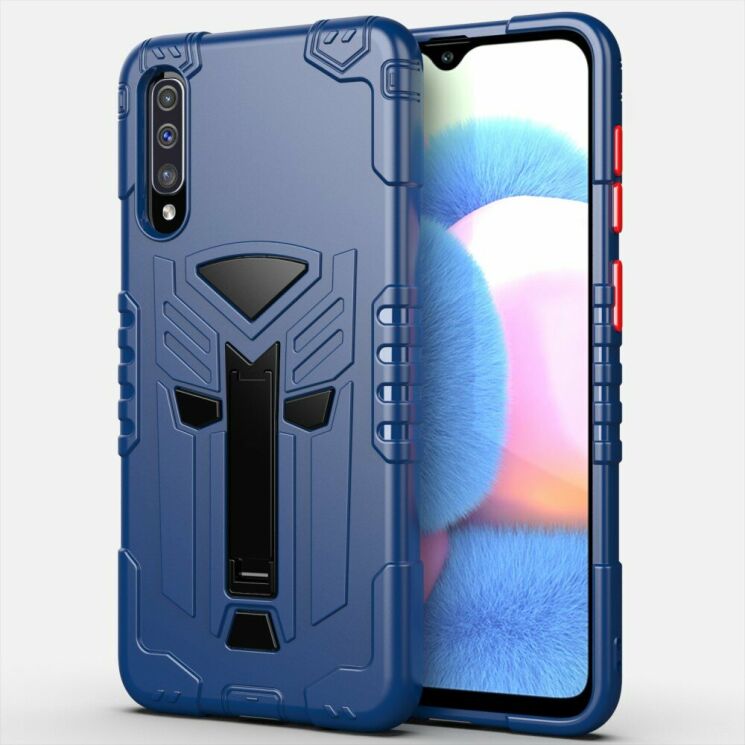 Защитный чехол Deexe King Kong Series для Samsung Galaxy A30s (A307) / A50s (A507) - Blue: фото 1 из 11