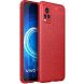 Захисний чохол Deexe Leather Cover для VIVO V20 - Red (268910R). Фото 1 з 6