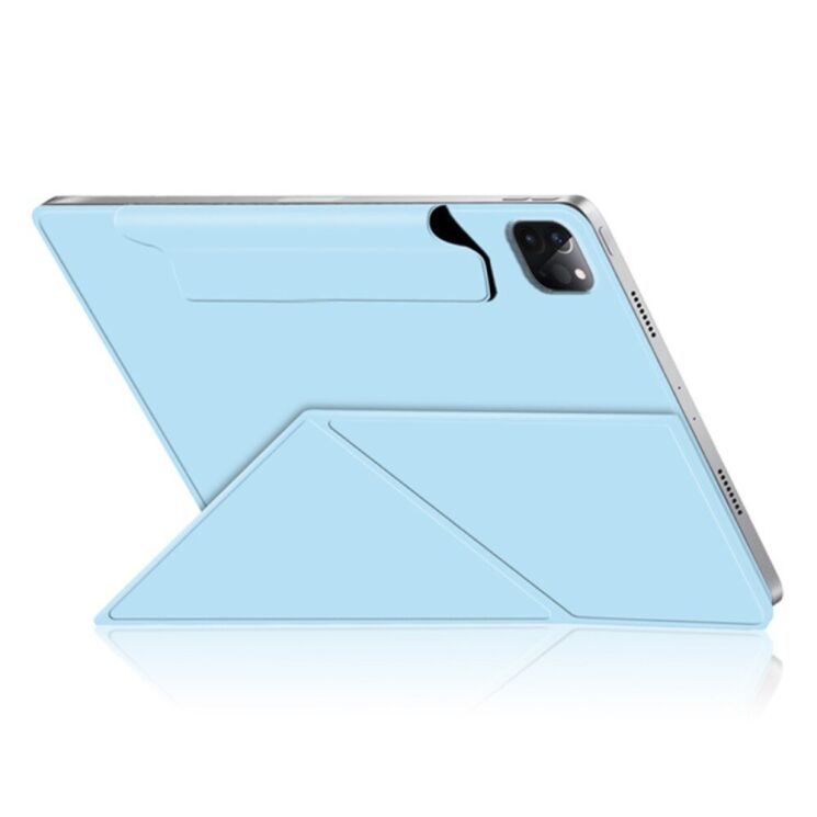 Защитный чехол Deexe Magnetic Case для Apple iPad Pro 13 (2024) - Baby Blue: фото 4 из 7
