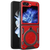 Захисний чохол Deexe Magnetic Space (FF) для Samsung Galaxy Flip 5 - Red (332411R)