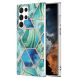Защитный чехол Deexe Marble Pattern для Samsung Galaxy S23 Ultra - Green (317925G). Фото 1 из 5