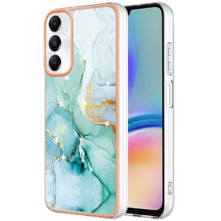 Защитный чехол Deexe Marble Style для Samsung Galaxy A05s (A057) - Green: фото 1 из 6