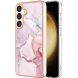 Защитный чехол Deexe Marble Style для Samsung Galaxy S24 Plus - Rose Gold (343432RG). Фото 1 из 6