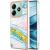 Защитный чехол Deexe Marble Style для Xiaomi Redmi Note 14 Pro 5G / Note 14 Pro Plus / Poco X7 - Green: фото 1 из 6