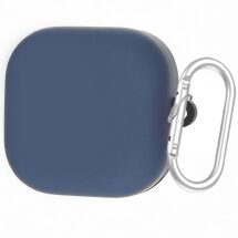 Захисний чохол Deexe Matte Case (FH) для Samsung Galaxy Buds 4 / Buds 4 Pro - Midnight Blue: фото 1 з 8