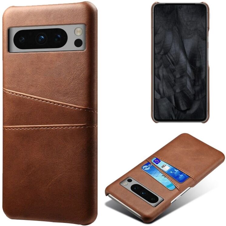 Защитный чехол Deexe Pocket Case для Google Pixel 8 Pro - Brown: фото 1 из 4