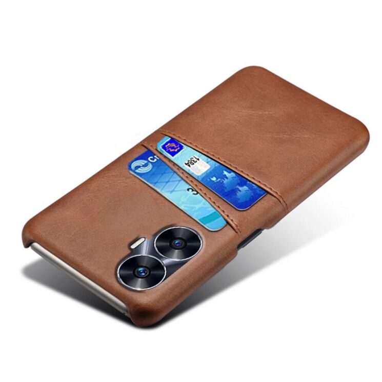 Захисний чохол Deexe Pocket Case для Realme C55 - Brown: фото 3 з 5