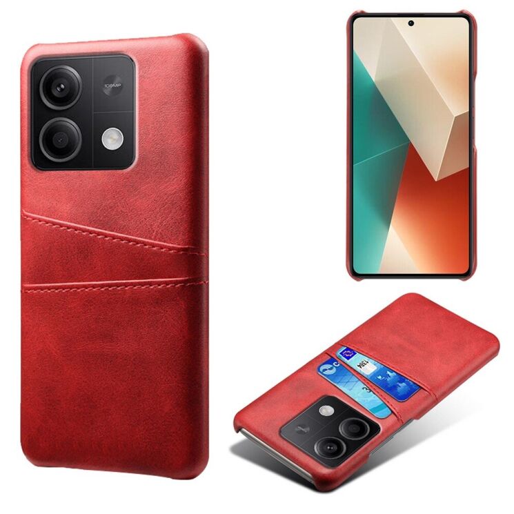 Защитный чехол Deexe Pocket Case для Xiaomi Redmi Note 13 5G - Red: фото 1 из 4