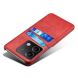 Защитный чехол Deexe Pocket Case для Xiaomi Redmi Note 13 5G - Red (341227R). Фото 4 из 4
