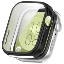 Защитный чехол Deexe Protective Frame для Huawei Watch Fit 3 - Black: фото 1 из 7