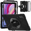 Защитный чехол Deexe Rotation Hybrid для Xiaomi Redmi Pad Pro / Poco Pad - Black (352622B)