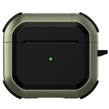 Защитный чехол Deexe Rugged Case для Apple AirPods 3 - Army Green: фото 1 из 12