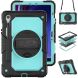 Захисний чохол Deexe Shockproof Case для Samsung Galaxy Tab S9 FE (X510/516) / Tab S10 FE (X520/526) - Light Blue / Black (338917BB). Фото 1 з 9