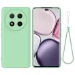 Защитный чехол Deexe Silicone Case для Honor Magic 7 Lite - Green (379713G)