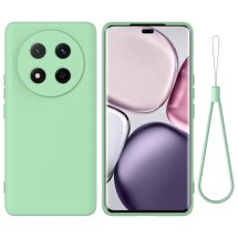 Защитный чехол Deexe Silicone Case для Honor Magic 7 Lite - Green: фото 1 из 8