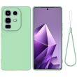Защитный чехол Deexe Silicone Case для Infinix Note 50 Pro Plus - Green (380611G)