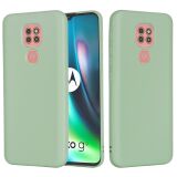 Защитный чехол Deexe Silicone Case для Motorola Moto G9 Play / Moto E7 Plus - Green: фото 1 из 6