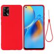 Защитный чехол Deexe Silicone Case для OPPO A74 - Red (231838R)