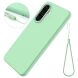 Силиконовый (TPU) чехол Deexe Silicone Case для Samsung Galaxy A56 (A566) - Green (372116G). Фото 2 из 8