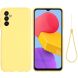 Защитный чехол Deexe Silicone Case для Samsung Galaxy M13 (M135) - Yellow (299129Y). Фото 2 из 7