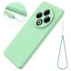 Защитный чехол Deexe Silicone Case для TECNO Spark 30 - Green (370408G). Фото 2 из 8