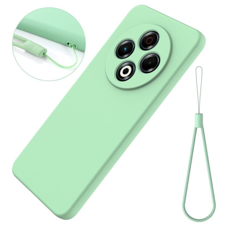 Защитный чехол Deexe Silicone Case для TECNO Spark 30 - Green: фото 2 из 8