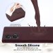 Защитный чехол Deexe Silicone Case with MagSafe для Motorola Edge 50 Fusion - Black (354252B). Фото 6 из 9