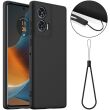 Защитный чехол Deexe Silicone Case with MagSafe для Motorola Edge 50 Fusion - Black (354252B)