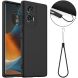 Защитный чехол Deexe Silicone Case with MagSafe для Motorola Edge 50 Fusion - Black (354252B). Фото 1 из 9