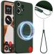 Захисний чохол Deexe Silicone Case with MagSafe для Nothing CMF Phone 2 Pro - Dark Green (386517DG). Фото 1 з 9