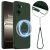 Защитный чехол Deexe Silicone Case with MagSafe для OnePlus Nord CE 5 / Ace 5 Racing - Dark Green: фото 1 из 8