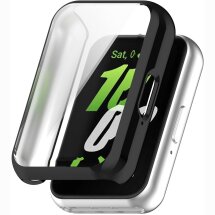 Защитный чехол Deexe Silicone Frame для Huawei Band 11 - Black: фото 1 из 1