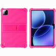Защитный чехол Deexe Silicone Kickstand для Xiaomi Pad 8 / Pad 8 Pro - Rose (407114RO)