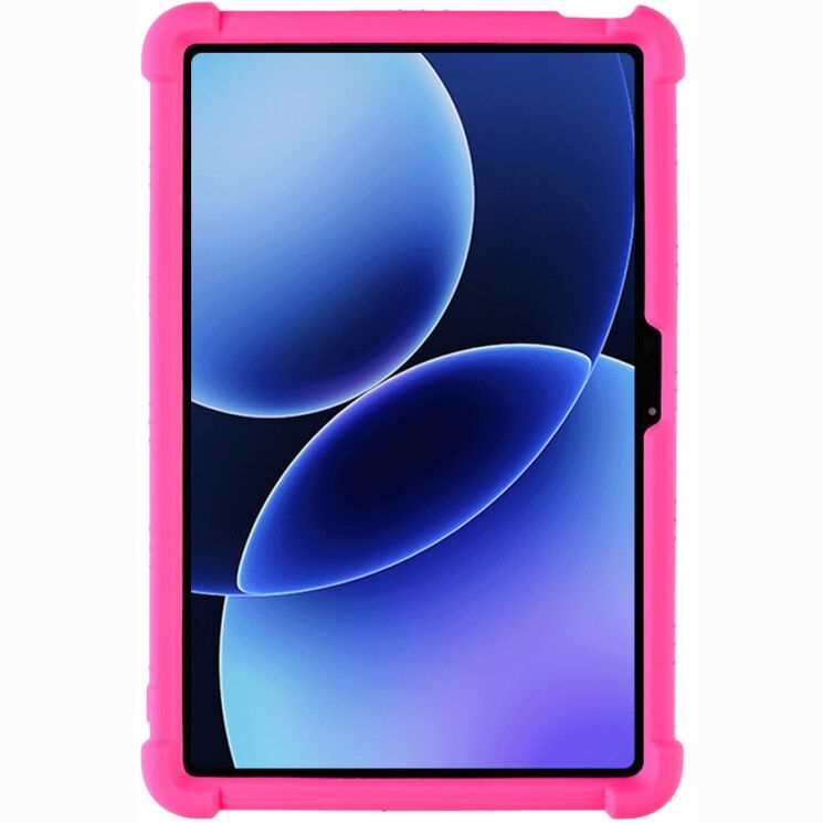 Захисний чохол Deexe Silicone Kickstand для Xiaomi Pad 8 / Pad 8 Pro - Rose: фото 2 з 8
