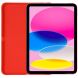 Защитный чехол Deexe Silicone Shell для Apple iPad 10.9 (2022) / iPad 11 (2025) - Red (306456R). Фото 3 из 9