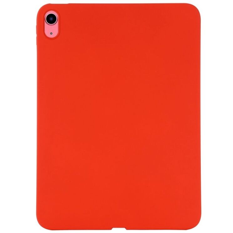 Защитный чехол Deexe Silicone Shell для Apple iPad 10.9 (2022) / iPad 11 (2025) - Red: фото 1 из 9
