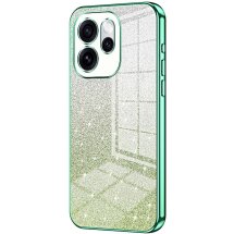 Захисний чохол Deexe Sparkles Cover для OPPO Reno 15 Pro - Green: фото 1 з 7