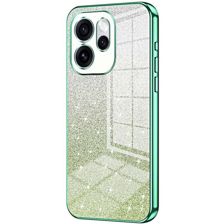 Захисний чохол Deexe Sparkles Cover для OPPO Reno 15 Pro - Green (405622G) Захисний чохол Deexe Sparkles Cover для OPPO Reno 15 Pro - Green: фото 1 з 7
