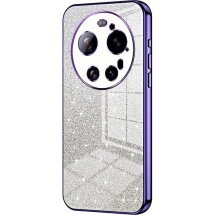 Защитный чехол Deexe Sparkles Cover для Xiaomi 17 Ultra - Purple: фото 1 из 7