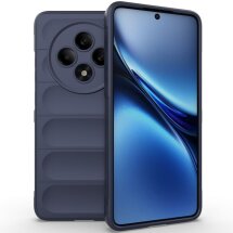 Защитный чехол Deexe Terra Case для OPPO Reno 12 F/FS - Dark Blue: фото 1 из 4