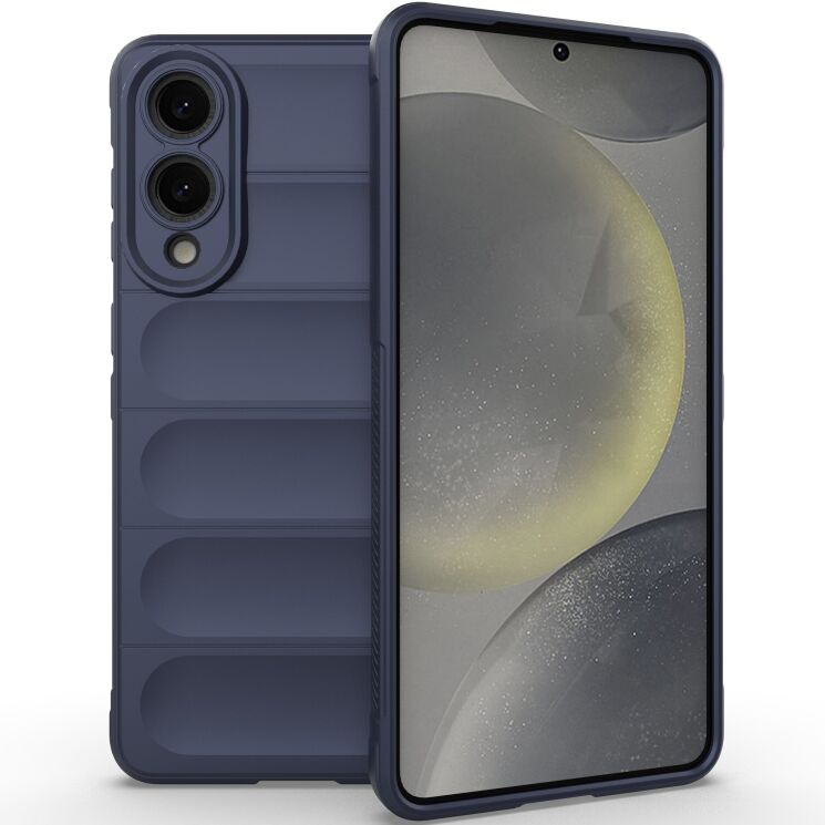 Защитный чехол Deexe Terra Case для Samsung Galaxy S25 Edge (S937) - Dark Blue: фото 1 из 4