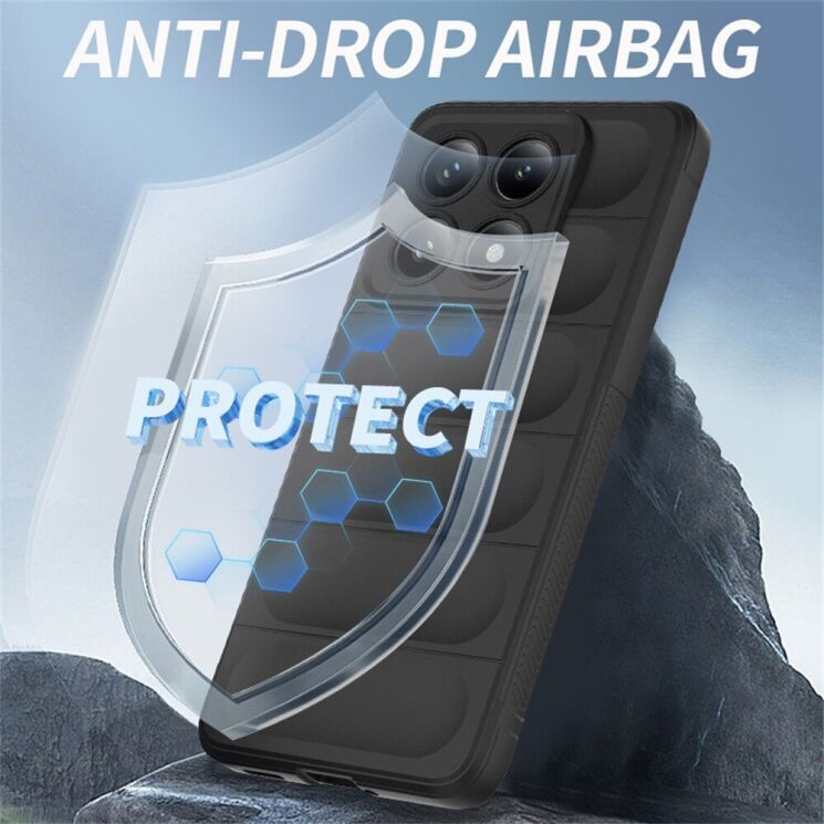 Защитный чехол Deexe Terra Case для Xiaomi 14T Pro - Black: фото 2 из 6
