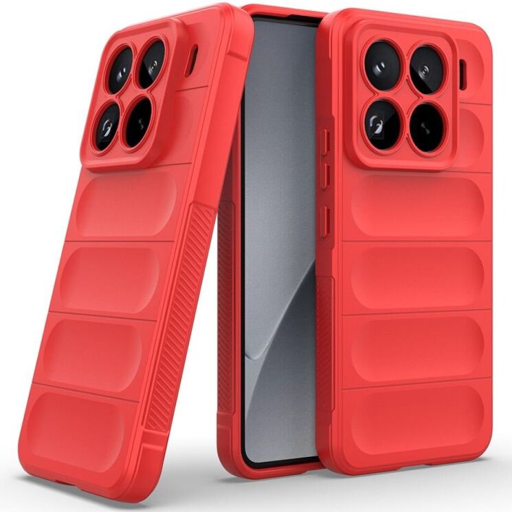 Защитный чехол Deexe Terra Case для Xiaomi 15 Pro - Red: фото 2 из 6